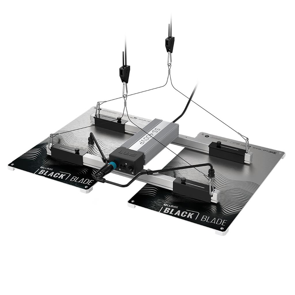 LUMII BLACK BLADE 400W PLUS 30W UV/FR BAR LED KIT