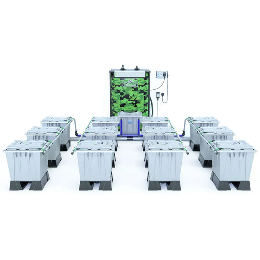 Alien Rain 12 Pot 15L Pro Silver Series