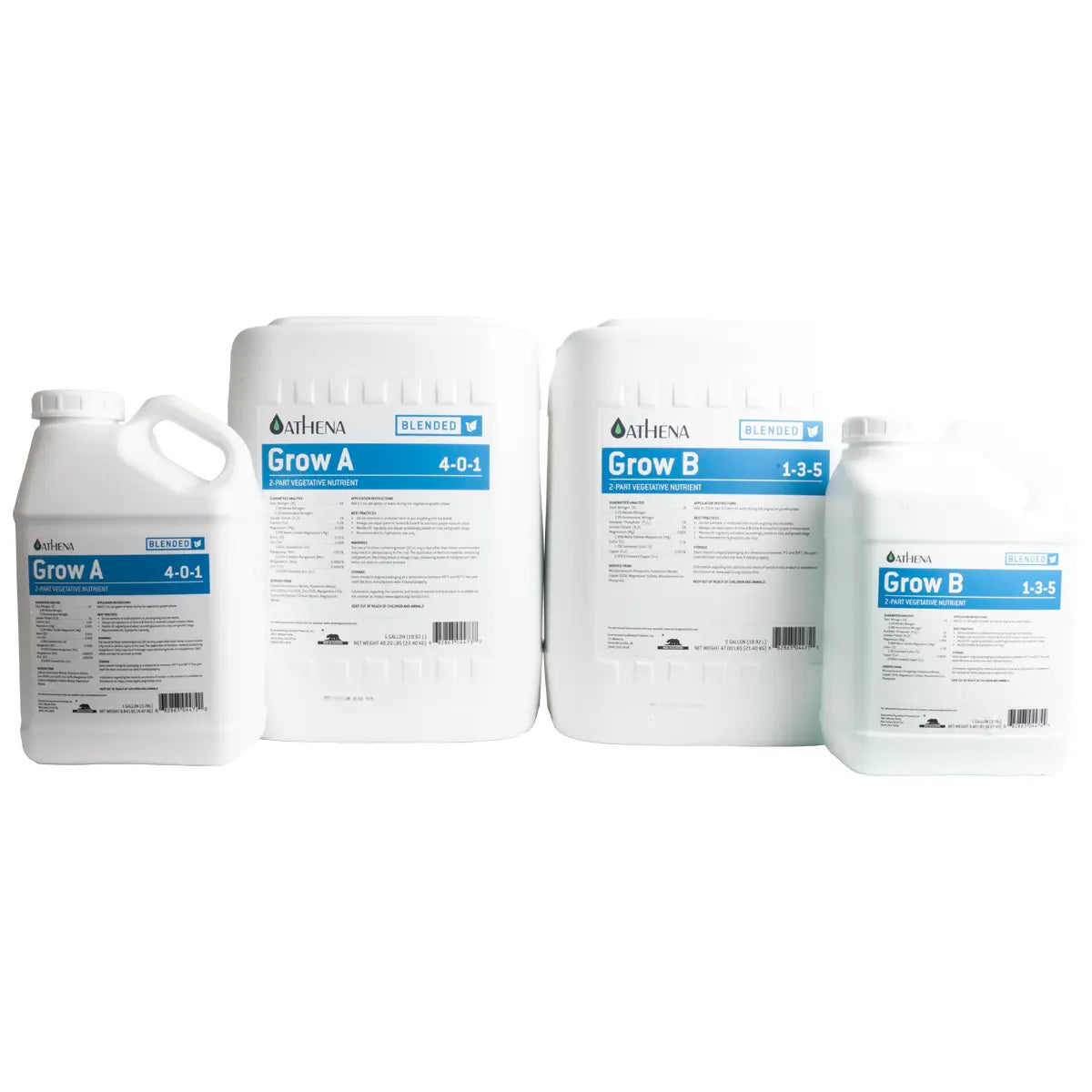 Athena Nutrients - Blended Line - Grow A&B