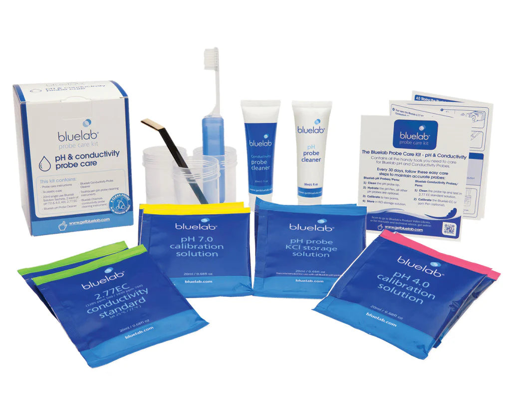 Bluelab pH & EC Meter Cleaning and Calibration Combined Kit