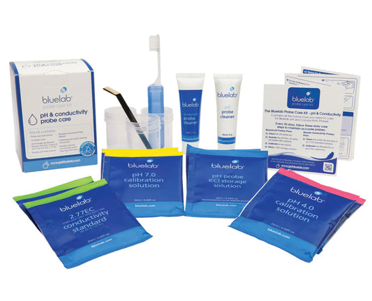 Bluelab pH & EC Meter Cleaning and Calibration Combined Kit