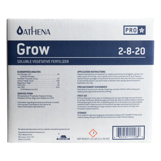 Athena Nutrients - Pro Line - Grow