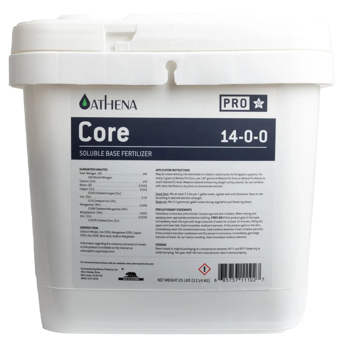 Athena Nutrients - Pro Line - Core