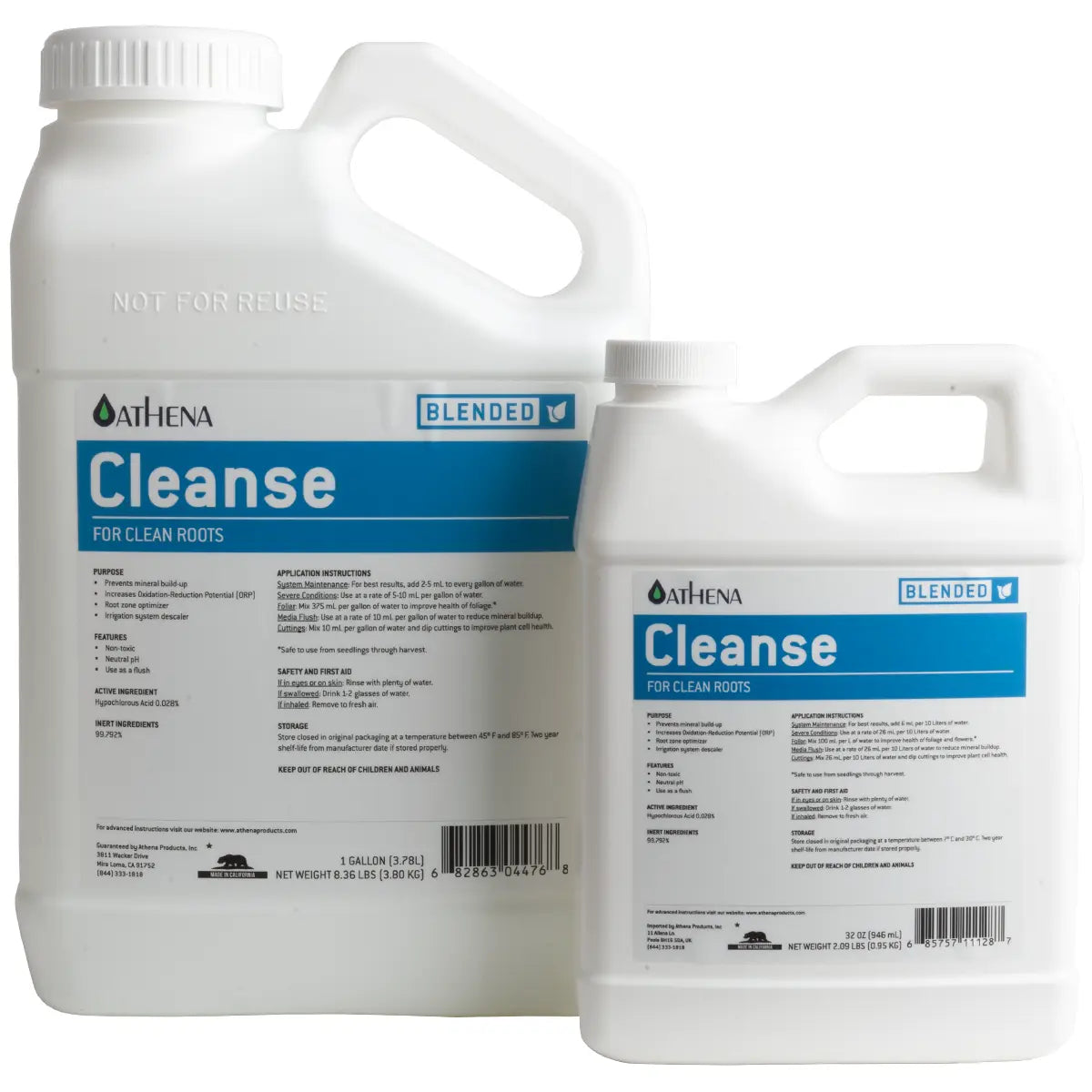 Athena Nutrients - Blended Line - Cleanse