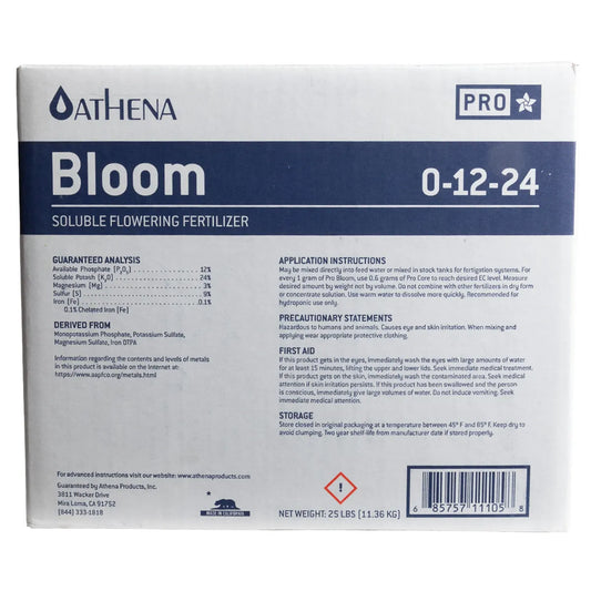 Athena Nutrients - Pro Line - Bloom